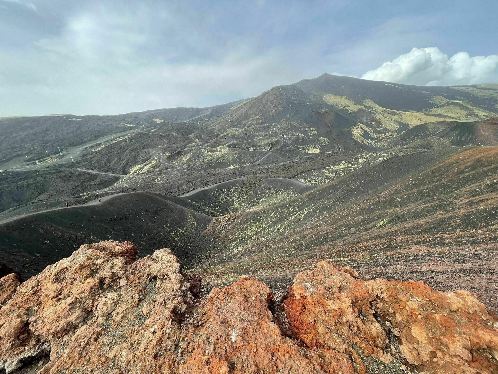 L'ascension de l’Etna depuis le refuge Sapienza