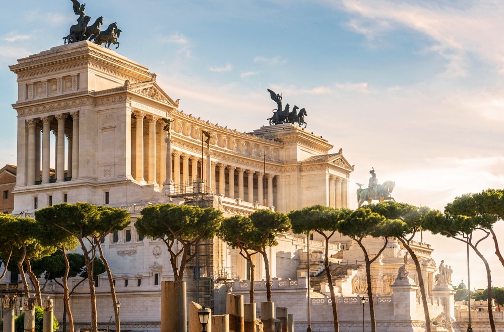 Billet Monument à Victor Emmanuel II