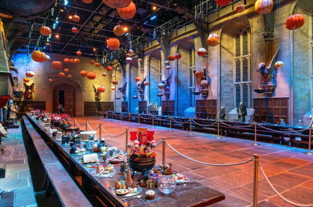 La Grande Salle - Studio Harry Potter à Londres