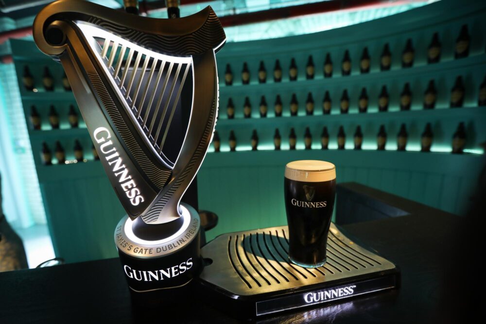 La harpe Guinness