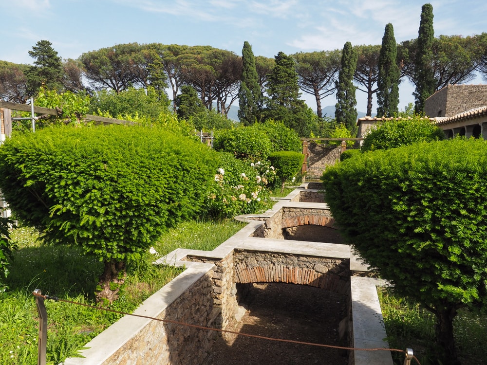 Les Jardins de la Maison de Julia Felix à Pompéi