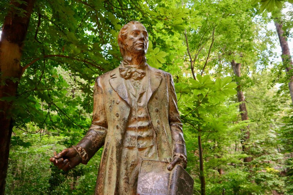 Statue de Washington Irving à Grenade