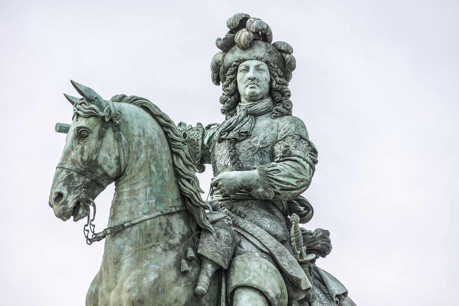 Statue de Louis XIV à Versailles
