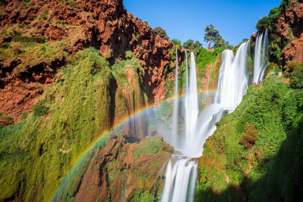 Cascade d'Ouzoud et arc-en-ciel