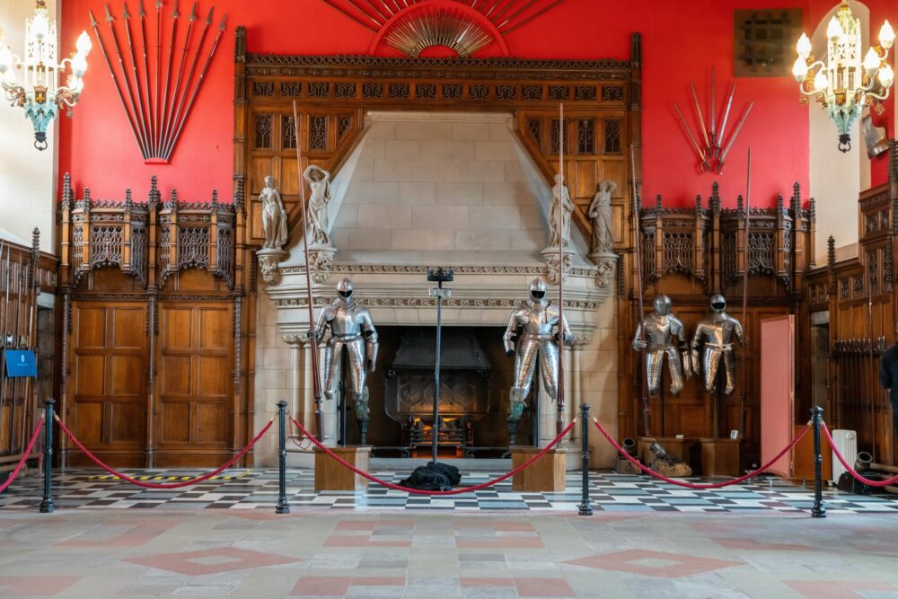'Great Hall' du Chateau d'Edimbourg