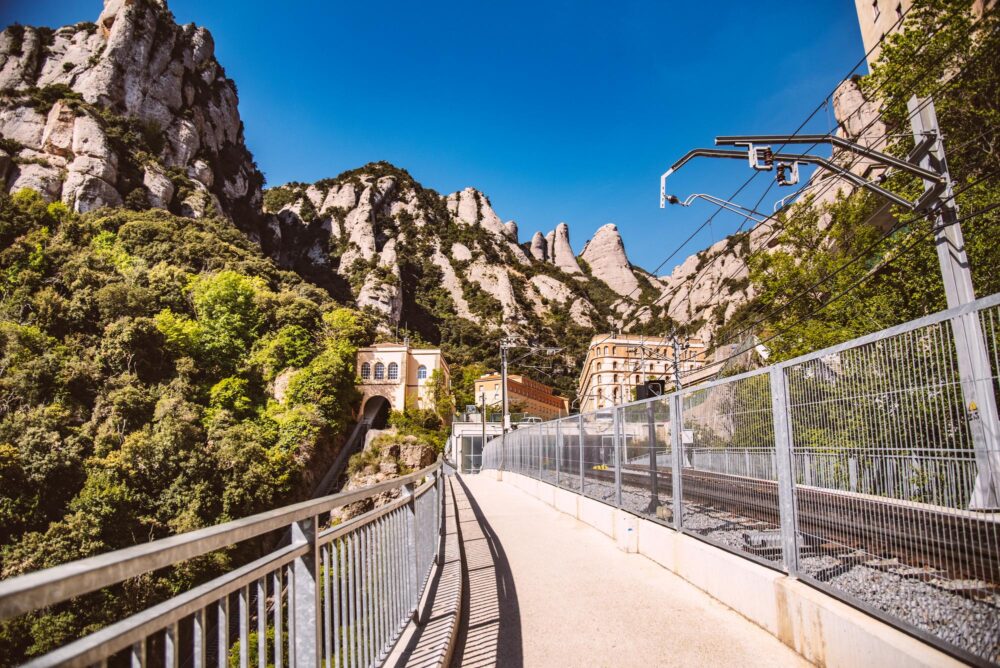 Le funiculaire de Santa Cova