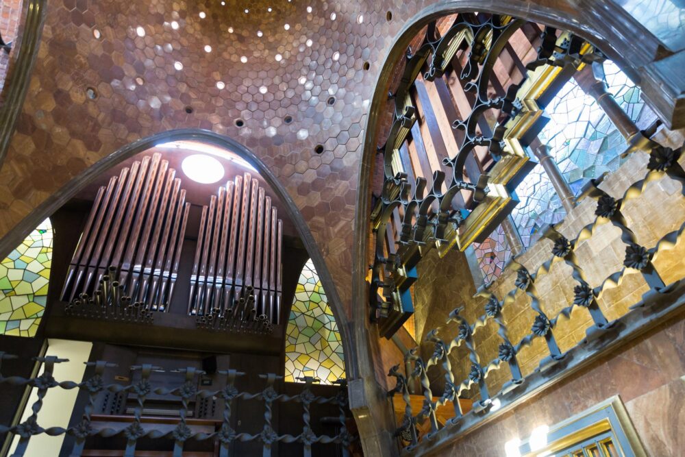 L'orgue du palais Guell