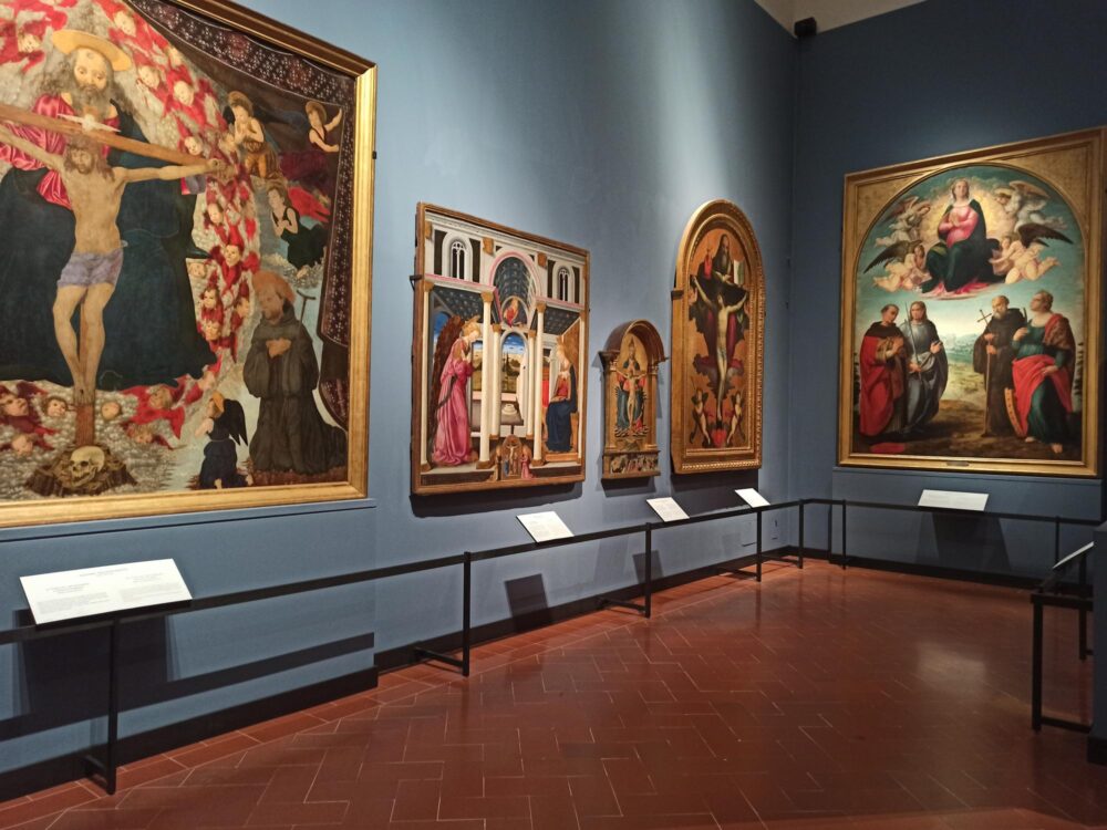 Tableaux à la Galerie de l'Académie