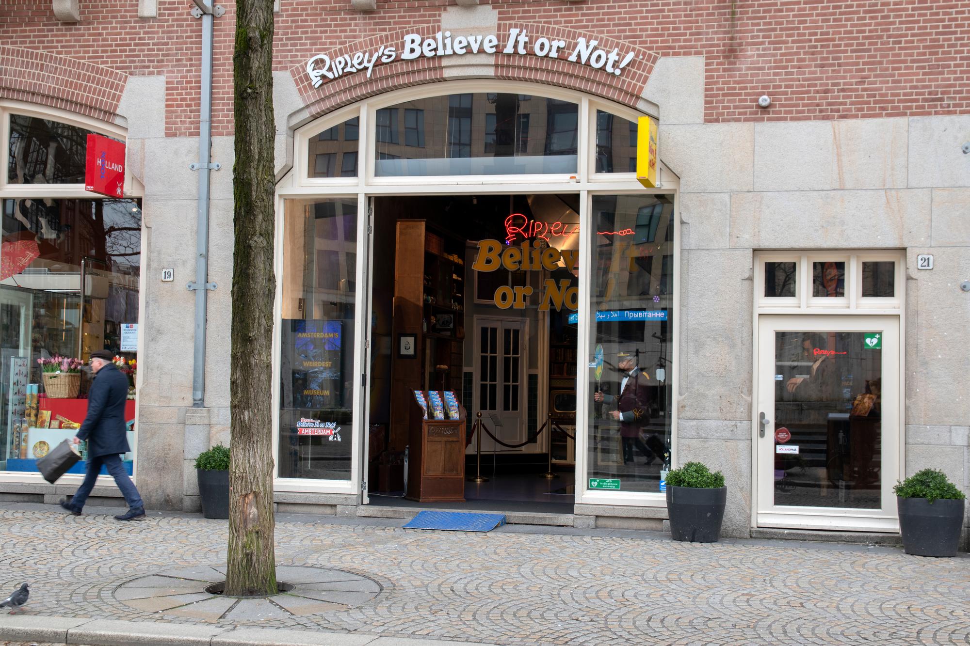 Billet Believe It or Not! à Amsterdam