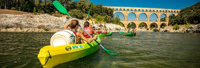 Billet Location de kayak au Pont du Gard