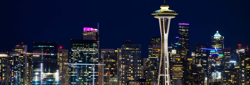 Billet Visite de nuit dans Seattle + Space Needle et The Great Wheel