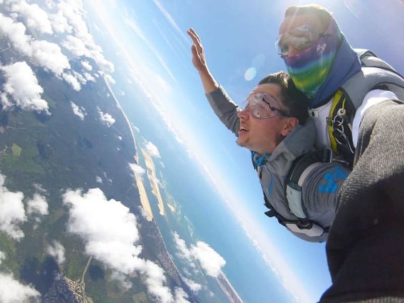 Billet Saut en Parachute au-dessus du Bassin d'Arcachon (33)