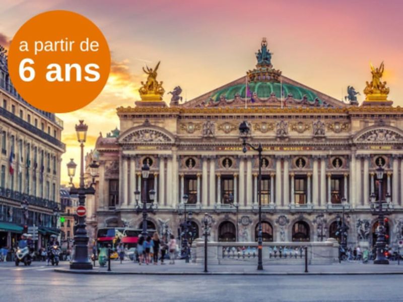 Billet Visite guidée enfants ludique de l'Opéra Garnier