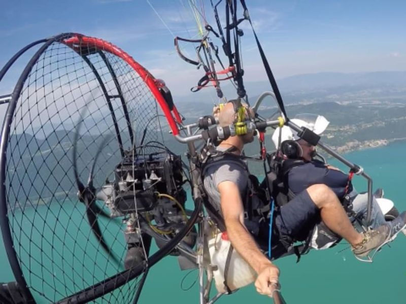 Billet Initiation au vol en paramoteur au lac du Bourget (73)