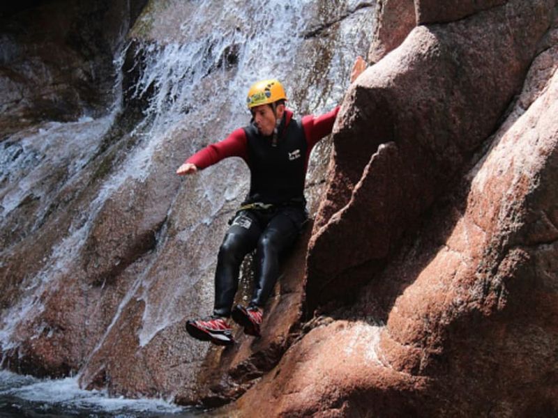Billet Canyoning dans le canyon de la Vacca