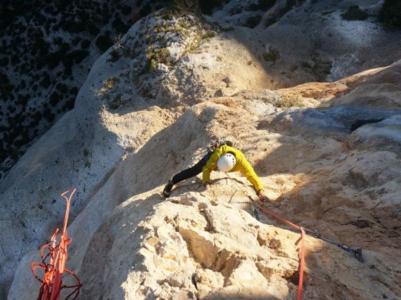 Billet Initiation Grandes Voies d'Escalade dans les Calanques (13)