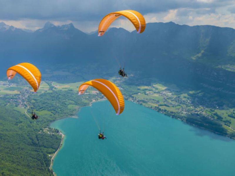 Billet Vol ascendance en parapente au-dessus du lac d'Annecy (74)
