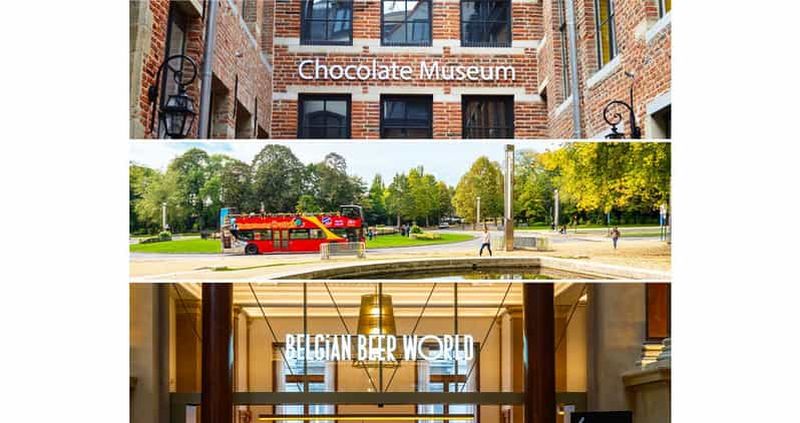 Billet Billet MegaCombo Bruxelles : Bus HoHo, Choco-Story et Beer World