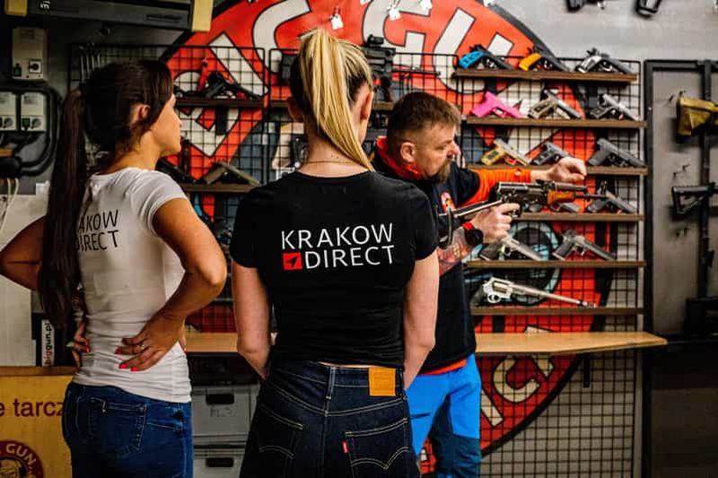 Billet Cracovie : stand de tir avec AK-47 et prise en charge à l'hôtel
