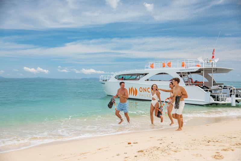 Billet 5 îles de Phuket : Phi Phi, Bamboo, snorkeling et spa après-soleil