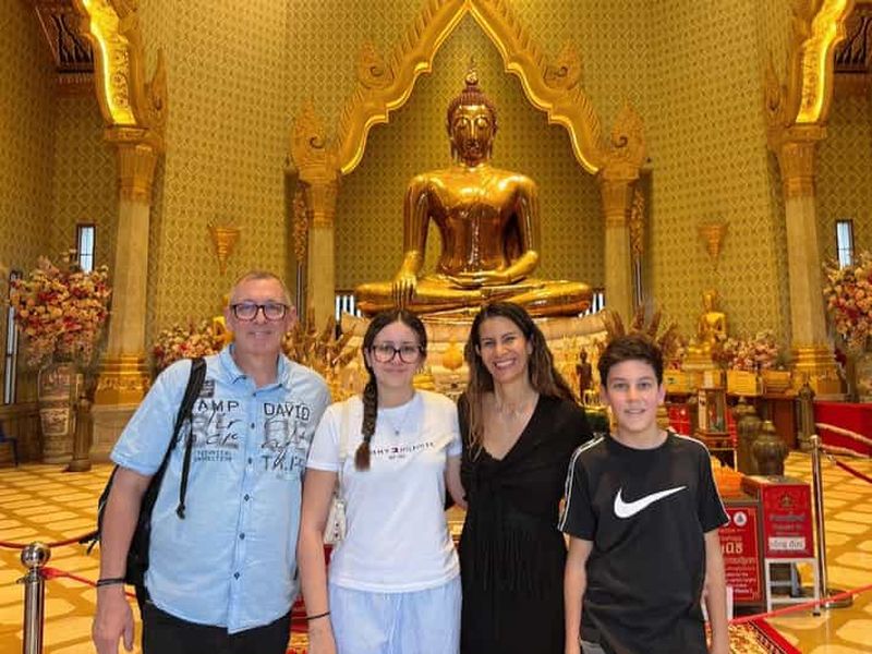 Billet Bangkok : visite culinaire du Bouddha d'or et de Chinatown - Privée