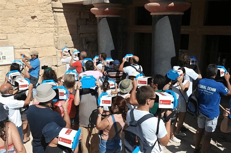 Billet Héraklion : visite virtuelle 3D du palais de Knossos
