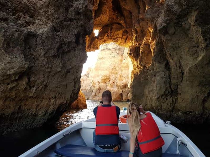 Billet Lagos : Visite d'une heure de la grotte de Ponta da Piedade avec un guide local