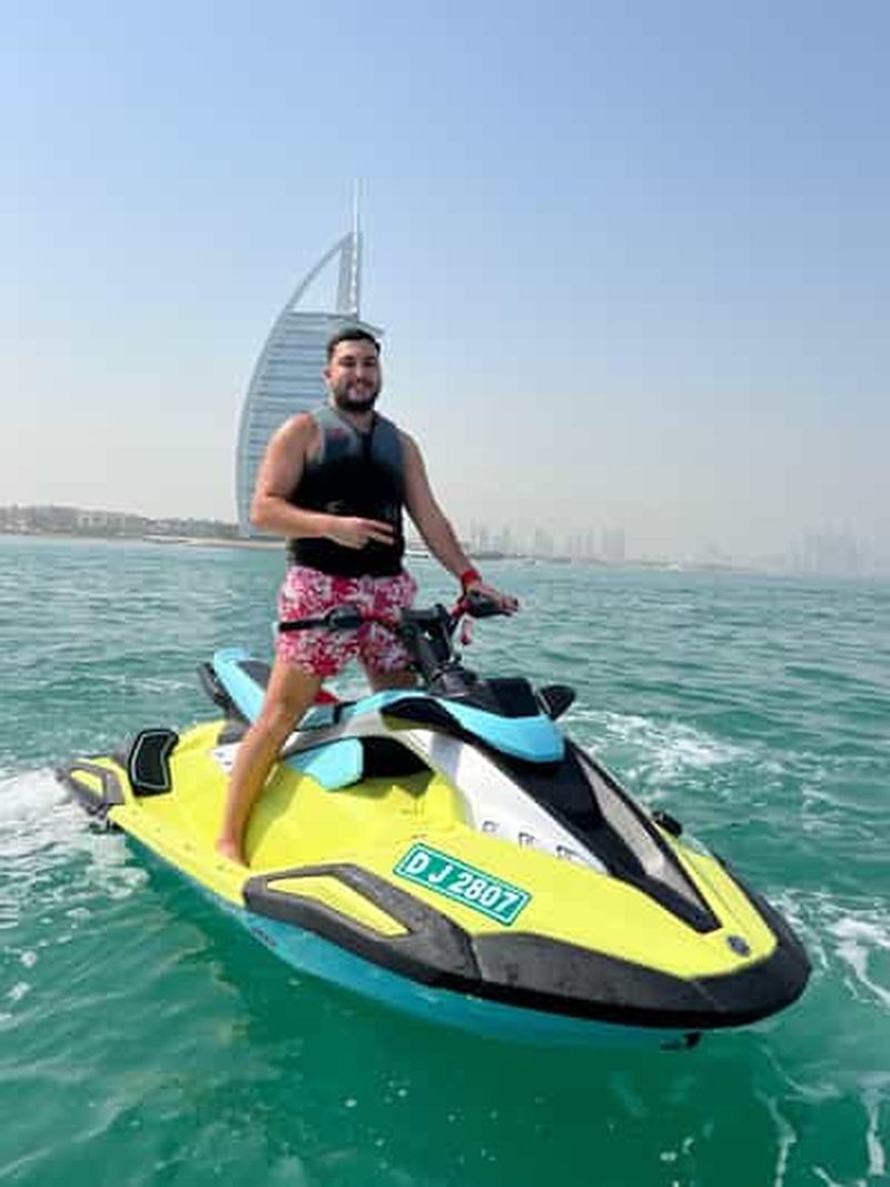 Billet Dubaï : excursion en jet ski vers l'hôtel Atlantis et le Burj Al Arab
