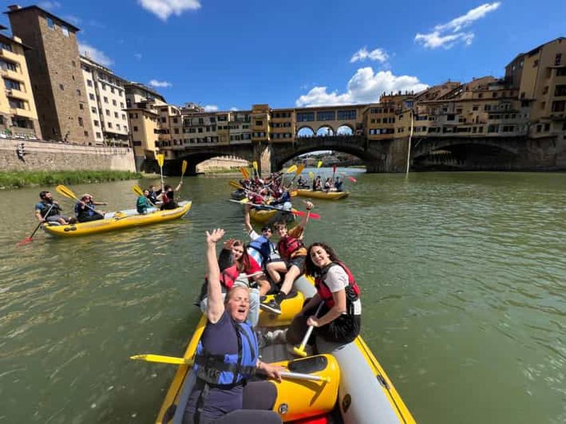 Billet Florence : apéritif en bateau sous le Ponte Vecchio