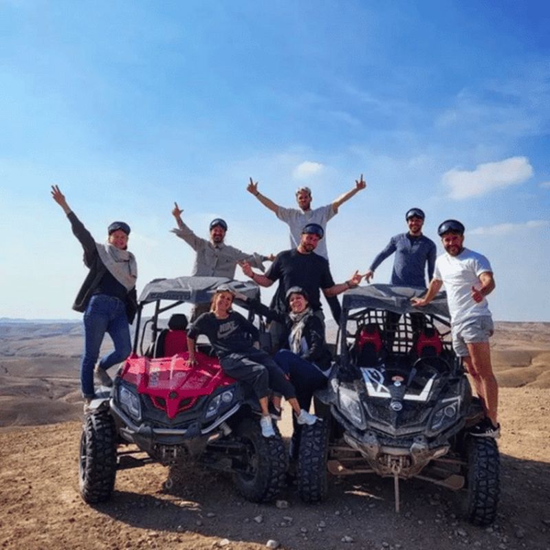 Billet Marrakech : excursion en buggy dans le désert d'Agafay, balade en chameau et dîner