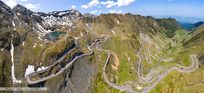 Billet Brasov : route de Transfagarasan, lac de Balea et cascade