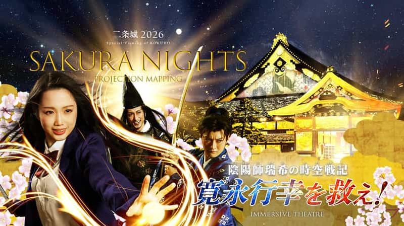 Billet Billet pour le spectacle nocturne au château de Nijo-jo