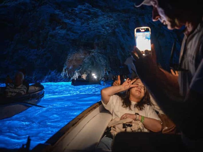 Billet Sorrente : visite guidée de Capri, Anacapri et de la Grotte Bleue