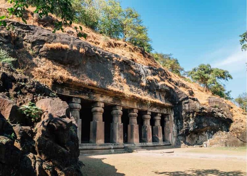 Billet Mumbai : Visite privée des grottes d'Elephanta avec trajet en ferry