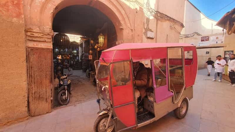 Billet Tour de Marrakech en Tuk-Tuk avec Musée de la Photographie+Jardin secret