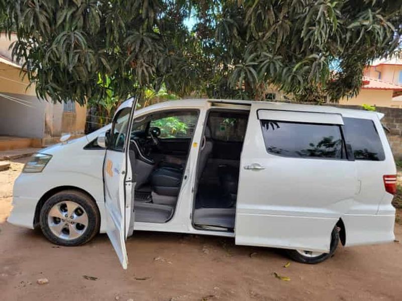 Billet Nungwi : transfert privatif vers l'aéroport de Zanzibar | Service 24h/24 et 7j/7