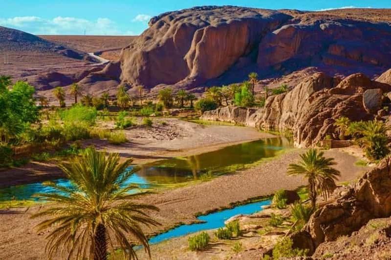Billet Visite de 2 jours à Marrakech, à l'oasis de Fint via la kasbah d'Aït Ben Haddou