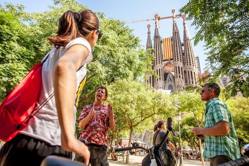 Billet Barcelone : visite guidée à vélo pour groupes privés