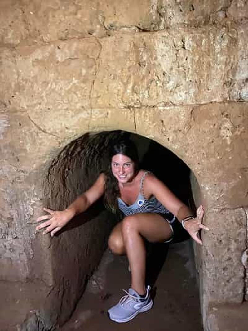 Billet Hô-Chi-Minh-Ville : visite des tunnels de Cu Chi, section originale de Bến Dược