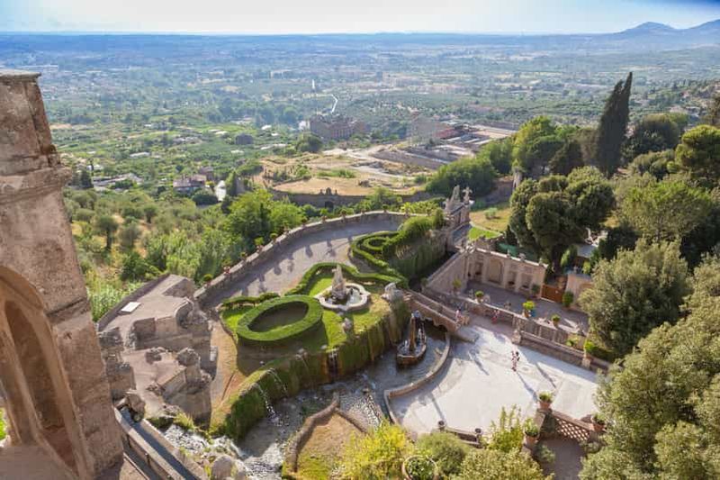 Billet Depuis Rome : visite de Tivoli, de la villa d'Hadrien et de la villa d'Este