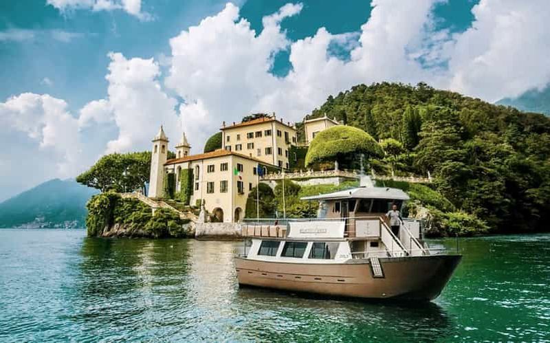 Billet De Milan au lac de Côme : Bellagio, Varenna et croisière privée