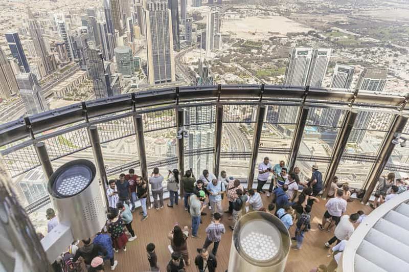 Billet Dubaï : Burj Khalifa Sky Level 148, 124 et 125 Billet d'entrée