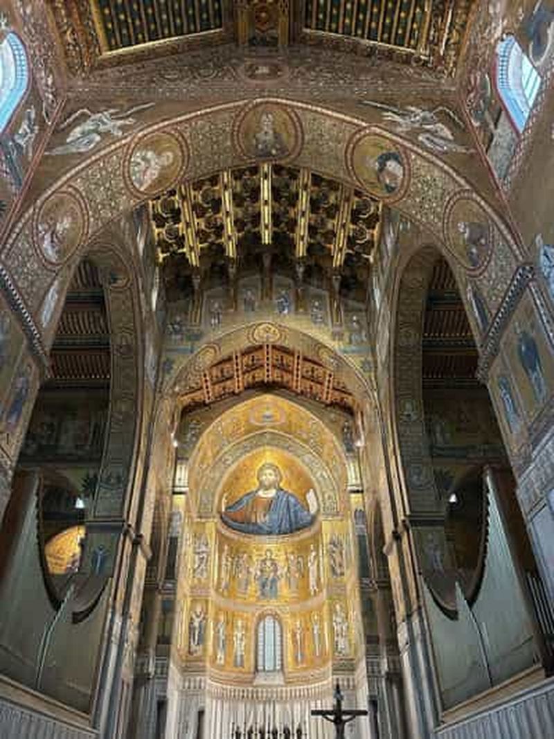 Billet Excursion unique d'une journée à Monreale (cathédrale) et Cefalù