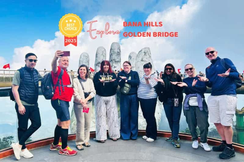Billet Excursion à Ba Na Hills et au pont d'or depuis Hoi An/Da Nang