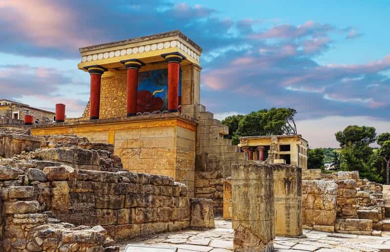 Billet Visite d'une jounée du palais de Knossos et d'Héraklion au départ de la région de La Canée