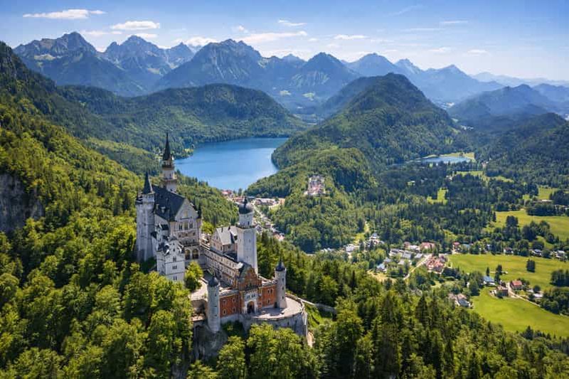 Billet Munich : Zugspitze, Eibsee et Neuschwanstein + Autriche. Privé