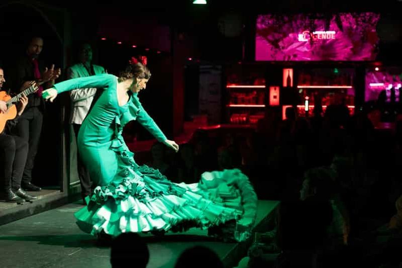 Billet Barcelone : spectacle de flamenco avec option boisson à La Rambla