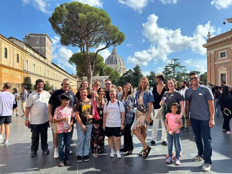 Billet Rome : visite des musées du Vatican, de la chapelle Sixtine et de la basilique