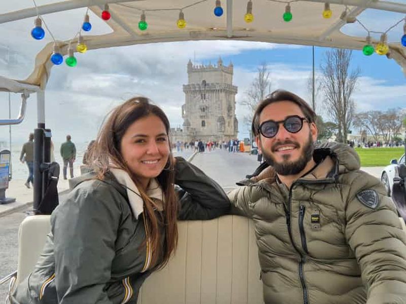 Billet Lisbonne : coupe-file des Pastéis de Belém et tour en tuk-tuk à Belém