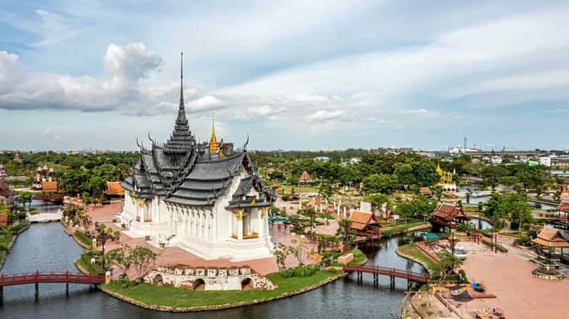 Billet Musée d'Erawan, ville antique et excursion privée à Bang Pu